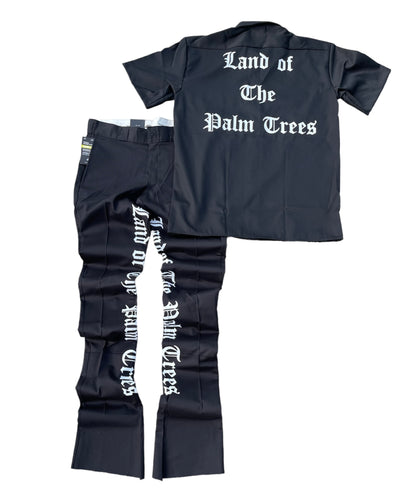 Palm Trees Dickie Suit (Short Sleeve)