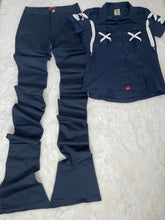 Load image into Gallery viewer, One8la Dickie Suit (Navy)